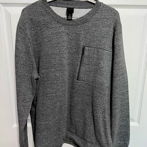 H&M gray long sleeve sweater